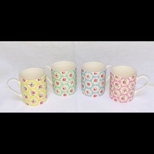 Set of Cath Kidston Fine China Mugs